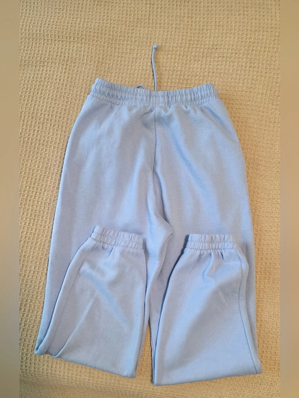 Zara Baby Blue Matching Sweat Set Size Small Cozy Lounge Set